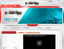 Tablet Screenshot of corporacionsomos.com